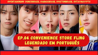 CONVENIENCE STORE FLING EP 04 썸타는편의점  Legendado PTBR [upl. by Ilyk]