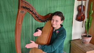 NZ 2023 Harp Performance Competition Juno Ruddenklau Intermediate Class [upl. by Almeria854]