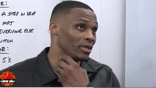 Russell Westbrook On His Altercation With A Clippers Fan HoopJab NBA [upl. by Nylitsirk]