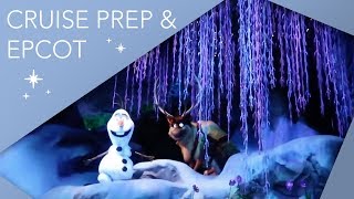 Cruise Preparations amp Epcot  Walt Disney World Vlog  January 2019  Adam Hattan [upl. by Norman766]