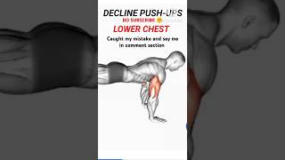 Decline pushups workout This Was Unexpected shortsfeed pushups fitness workout shorts viral [upl. by Cychosz]