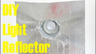 DIY LIGHT REFLECTOR [upl. by Ventre]