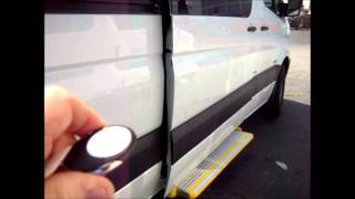 Sprinter power sliding doors added by Ilderton Conversion and Custom Upfits [upl. by Dnomzed440]