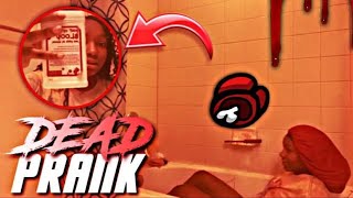 DEAD PRANK ON THE LITTYB KIDS😱‼️ [upl. by Zeugirdor]