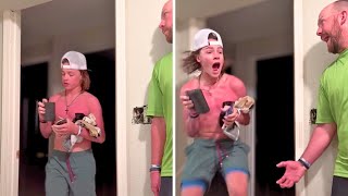 Funny Pranks Video of the Month  The best way to prank your family and friends  2 HOUR [upl. by Alol64]