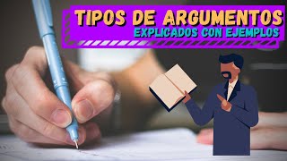 TIPOS DE ARGUMENTOS explicados con EJEMPLOS [upl. by Wilden]