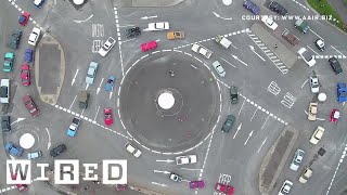 See How an Insane 7Circle Roundabout Actually Works  WIRED [upl. by Ram]