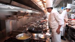 In The Kitchen at Shang Palace at Kowloon ShangriLa in Hong Kong [upl. by Ytomit]