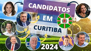 Quem são os Candidatos em Curitiba [upl. by Nerej479]