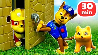 Paw Patrol Spielzeug Neue Einsätze für das Rettungsteam Spielzeug Video 4 Folgen am Stück [upl. by Eiramrefinnej]