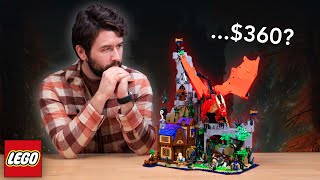 LEGO Dungeons amp Dragons Red Dragons Tale REVIEW  Set 21348 [upl. by Nylesaj]