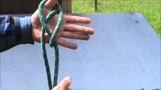 How to tie a Lanyard knot or the Diamond knot [upl. by Anaujat]