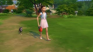 Los Sims 4 Mods Review  Children Can Walk With Dogs [upl. by Llerret]