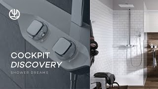 Intuitive operation amp ergonomic showering with the KLUDI COCKPIT Discovery [upl. by Hgielyk]