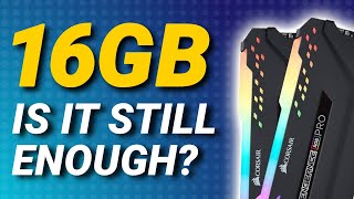 16GB vs 32GB RAM for Gaming in 2024  How Much Is Enough [upl. by Ebonee]