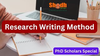 Research writing method I How to write synopsis I How to write research summary I PhD study summary [upl. by Ykcul]