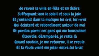 Edith Piaf  La foule LyricsParoles HD [upl. by Nhoj]