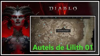 Diablo 4  Ep 56  Tous les autels de Lilith Part 01 FR PC [upl. by Mosira]