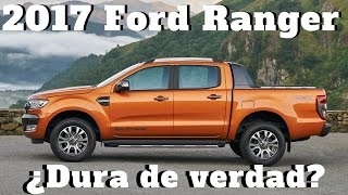 2017 Ford Ranger duras pruebas [upl. by Ahsennek]