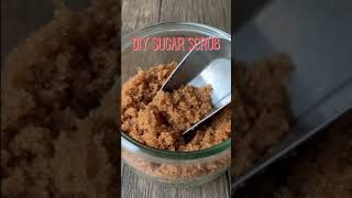 DIY Sugar Scrub Recipe Shorts [upl. by Ahtebbat]