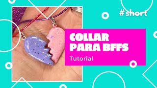 Tutorial de collar para BFFs con silicona caliente ig crush4nails [upl. by Retsim418]