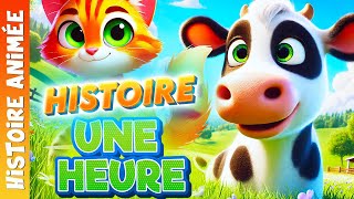 1 Heure dhistoires🌈Histoire pour sendormir  conte de fée en français  Bedtime story in french [upl. by Yvad]