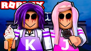 We worked the night shift at an Ice Cream Shop 🍦  Roblox [upl. by Medarda]