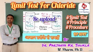 Limit Test for Chloride  Principle Procedure  B Pharm D Pharm  BP 104T  In Easy Way [upl. by Santos490]