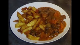 Braised steak with homemade gravy [upl. by Eileek725]