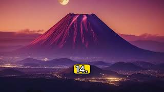 Exploring the Wonders of Volcanoes around the Globe Geographyfacts 5facts microlearning [upl. by Anabal]