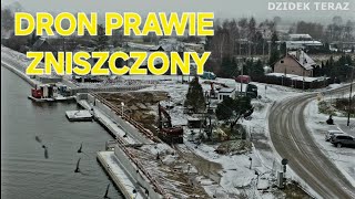 II ETAP PRZEKOPU MIERZEI WIŚLANEJ  DRON PRAWIE ZNISZCZONY [upl. by Phillis]