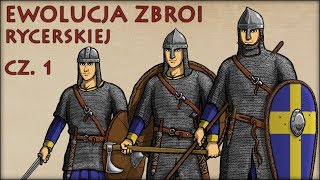 Ewolucja Zbroi Rycerskiej cz1 Lata 9001175  Historia Na Szybko [upl. by Annawak940]