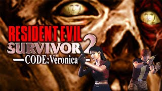 Resident Evil Survivor 2  Code Veronica  PS2  Full playthrough  No Commentary [upl. by Carlock]