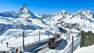 Cab Ride in World’s Most Beautiful Train Journey  Gornergrat Matterhorn Bahn Zermatt Switzerland [upl. by Lemar]