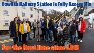 Dawlish Railway Station is Fully Accessible for the First Time [upl. by Adias]