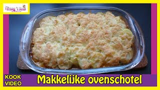 Makkelijke Ovenschotel  kookvideo [upl. by Roath]