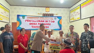 Penyaluran BLTDD Desa Pawangi Bulan 78 amp 9 tahun 2024 [upl. by Per551]