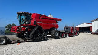 Two New Case IH 9250 Combines Arrive Season 4 Episode 21 [upl. by Gnehp]