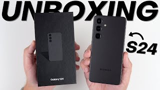 Samsung Galaxy S24  Unboxing amp First Impressions [upl. by Newman]