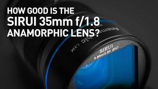 Sirui 35mm f18 133x Anamorphic Lens  Widen your field of view [upl. by Anilorak]