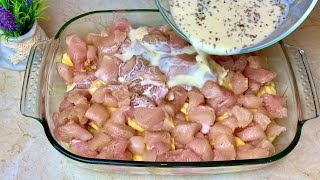 Картошка и Куриное филе Простой и Вкусный Рецепт Ужина за 10 минут  выпечка в духовке [upl. by Persian65]