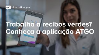 Recibos verdes como emitir através da app ATGO [upl. by Lubbi]