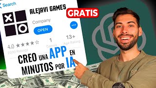 Cómo crear una APP en 2 minutos GRATIS con Inteligencia Artificial 📲 Tutorial FÁCIL Paso a Paso [upl. by Eizdnil264]