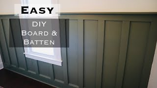 Master Bedroom Makeover  Part 2  DIY Board and Batten  small bedroom makeover [upl. by Yecad]