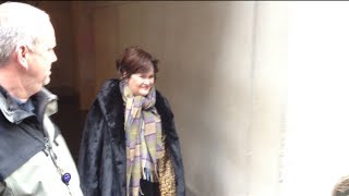 Singer Susan Boyle leaving NBC after appearing on Today Show in New York City [upl. by Costa145]