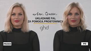 Układanie fal za pomocą prostownicy GHD [upl. by Schaper756]