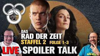 LIVE Das Rad der Zeit  Staffel 2 Folge 13  Kritik und Spoiler Talk mitmedienberauscht [upl. by Bollay]