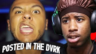 LIL DARKIE  POSTED IN THE DVRK Official Music Video REACTION [upl. by Yenettirb]