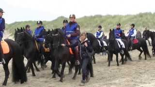 Mega strandrit Friese paarden 2013 [upl. by Neurath980]