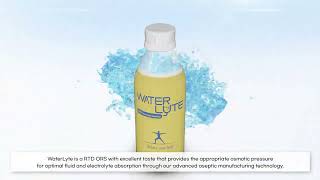 TYF BIO Waterlyte  Oral Rehydration Solution Sports Drink [upl. by Nnawaj]